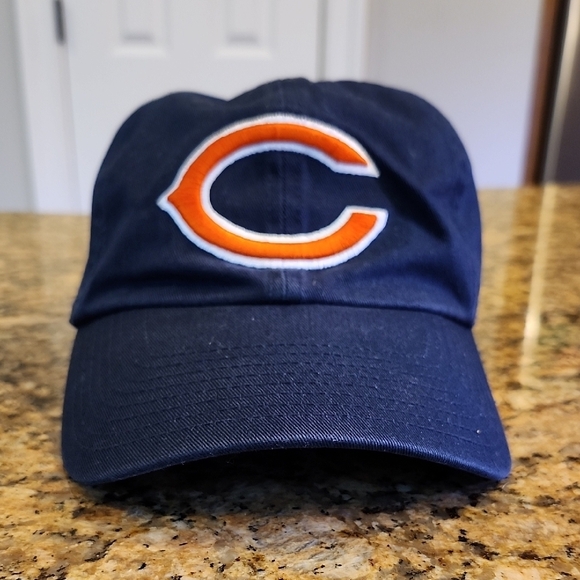 NFL Chicago Bears Navy‎ Blue Baseball Cap - Picture 1 of 6